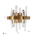 Wandlamp Brigh gold - Richmond Interiors