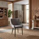 Oledo Stoel - fabric Bluvel 14 grey - Tower Living