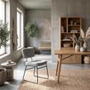 Padola Stoel - fabric Alpine 11 Grey - Tower Living