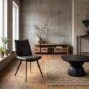 Pamplona Stoel - fabric Antracite - Tower Living