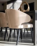 Barstoel Indigo khaki velvet - Richmond Interiors