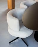 Eetkamerstoel Alexis biscotti swivel - Richmond Interiors
