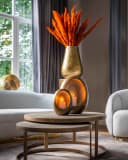 Salontafel Bloomville brass shagreen (Set of 2) - Richmond Interiors