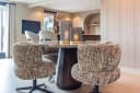 Eetkamerstoel Alexis brown omara swivel - Richmond Interiors