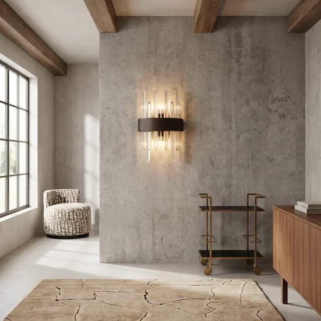 Wandlamp Avan bronze