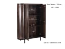 Wandkast Noor Walnut 150cm - Livingfurn