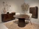 Wandkast Noor Walnut 150cm - Livingfurn