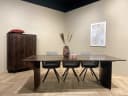 Wandkast Noor Walnut 150cm - Livingfurn