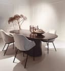 Eettafel Salvator Walnut 230cm - Livingfurn