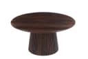 Salontafel Salvator Walnut 80cm - Livingfurn