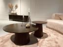 Salontafel Salvator Walnut 80cm - Livingfurn