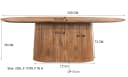 Eettafel Salvator 230cm - Livingfurn