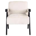 Lounge stoel Cooper white chenille - Richmond Interiors