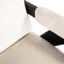 Lounge stoel Cooper white chenille - Richmond Interiors