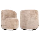 Lounge stoel Jackie sheep natural swivel kids - Richmond Interiors