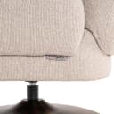 Lounge stoel Kagney biscotti swivel - Richmond Interiors