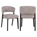 Eetkamerstoel Zeno earth tweed - Richmond Interiors