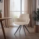 Doreen Boucle Beige - Livingfurn