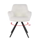 Doreen Boucle White - Livingfurn