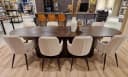 Eettafel Salvator Walnut 300cm - Livingfurn