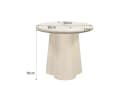Salontsafel Brix Clubs Sandy 50cm - Livingfurn