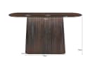 Sidetable Salvator Walnut 140cm - Livingfurn