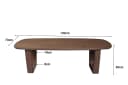 Salontafel Cortez 130cm - Livingfurn