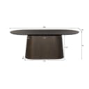 Eettafel Novero Espresso 200cm - Livingfurn