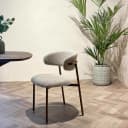 Eetkamerstoel Micah Hush Walnut - Livingfurn