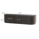 TV meubel Novero Espresso 180cm - Livingfurn