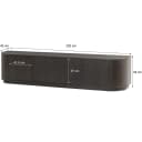 TV Meubel Novero Espresso 220cm - Livingfurn