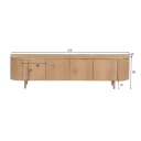 TV Kast Tobago 210cm - Livingfurn