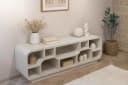 TV Meubel Brix Morgan Off White - Livingfurn