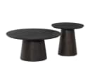 Salontafel Novero Espresso 80cm - Livingfurn