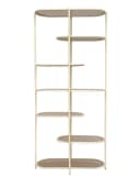 Wandkast Brix Jill Off White 190cm - Livingfurn