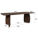 Eettafel Trevor 220cm - Livingfurn
