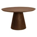 Premana Eetkamertafel bruin rond 150 cm - Tower Living