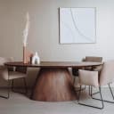 Premana Eetkamertafel bruin ovaal 240 cm - Tower Living