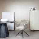 Fondo Armstoel - fabric Mona 120 Taupe (draaibaar) - Tower Living