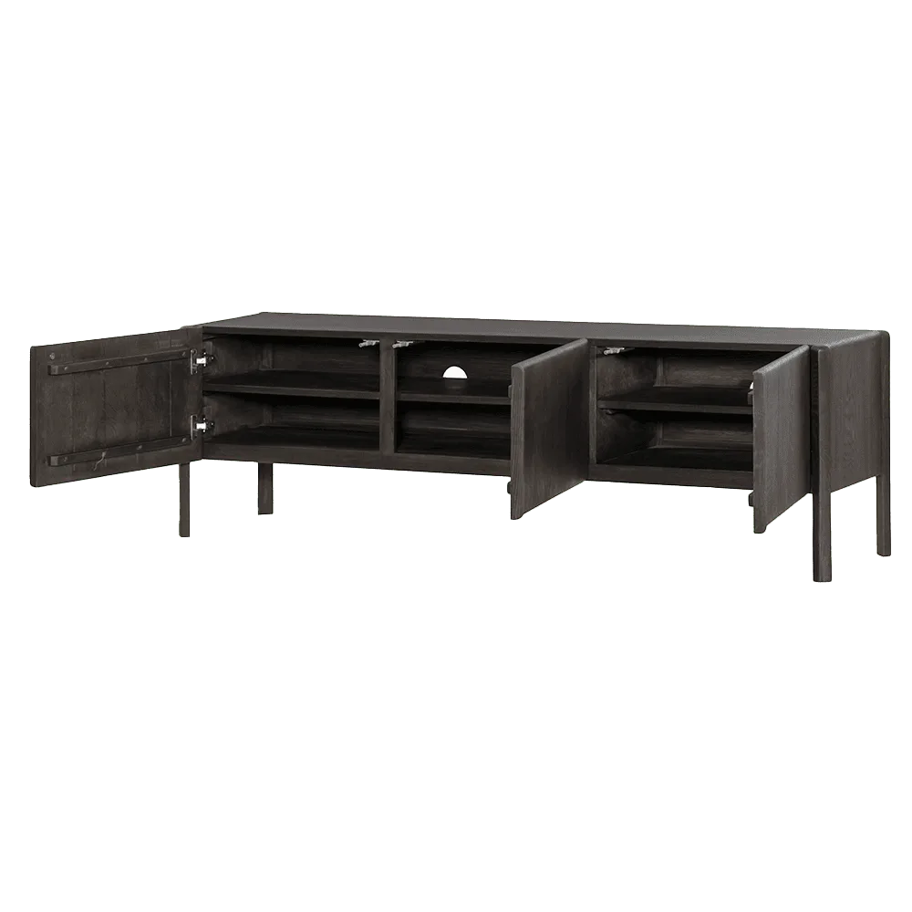 Amalfi TV-meubel basalt 180 cm - Tower Living