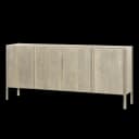 Amalfi Dressoir white wash 200 cm - Tower Living