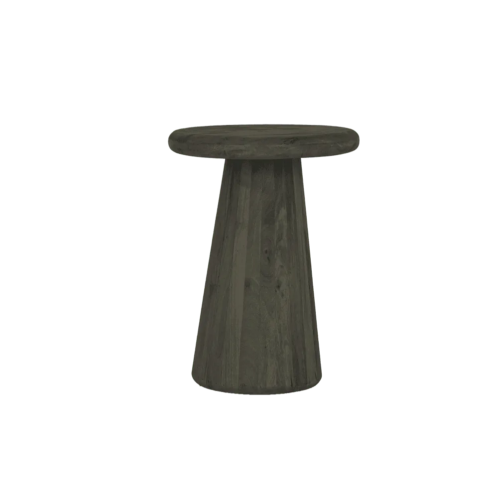Asti Bijzettafel rond olijfbruin 40 cm - Tower Living