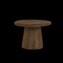 Asti Bijzettafel rond bruin 60 cm - Tower Living