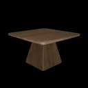 Asti Eetkamertafel vierkant bruin 130 cm - Tower Living