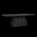 Asti Eetkamertafel zwart 220 cm - Tower Living