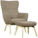 Fauteuil Flip met hocker - Wildeboer & van der Weide