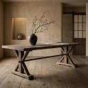 Kloostertafel Riegel | Oud teak - Sventerior
