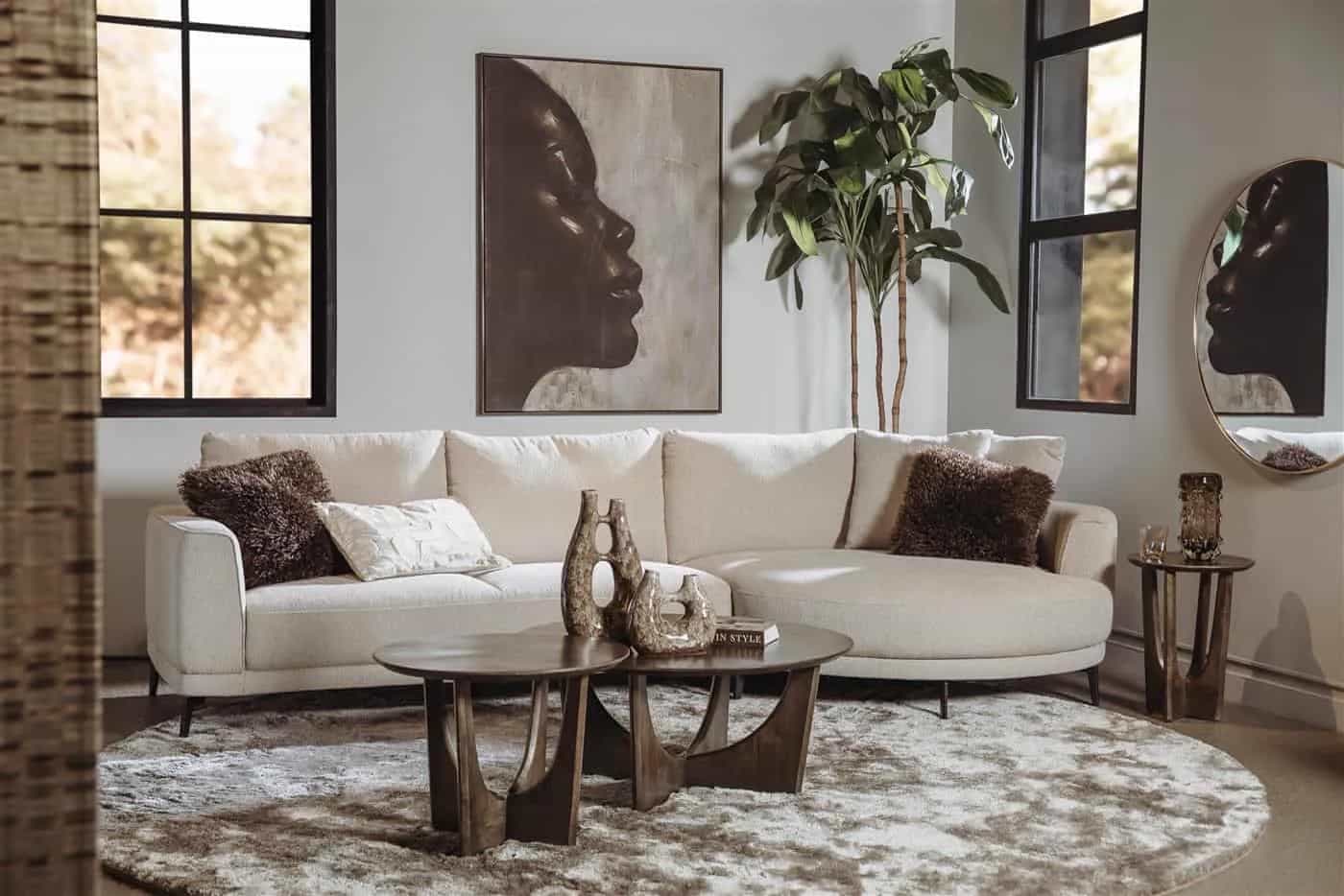 Prescot 2 5-AR + Chaise L - Sahara 120 sand