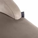 Barstoel Bolton khaki velvet brushed gold fire retardant (Set of 2) - Richmond Interiors