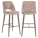 Barstoel Delphine lovely nature fire retardant - Richmond Interiors
